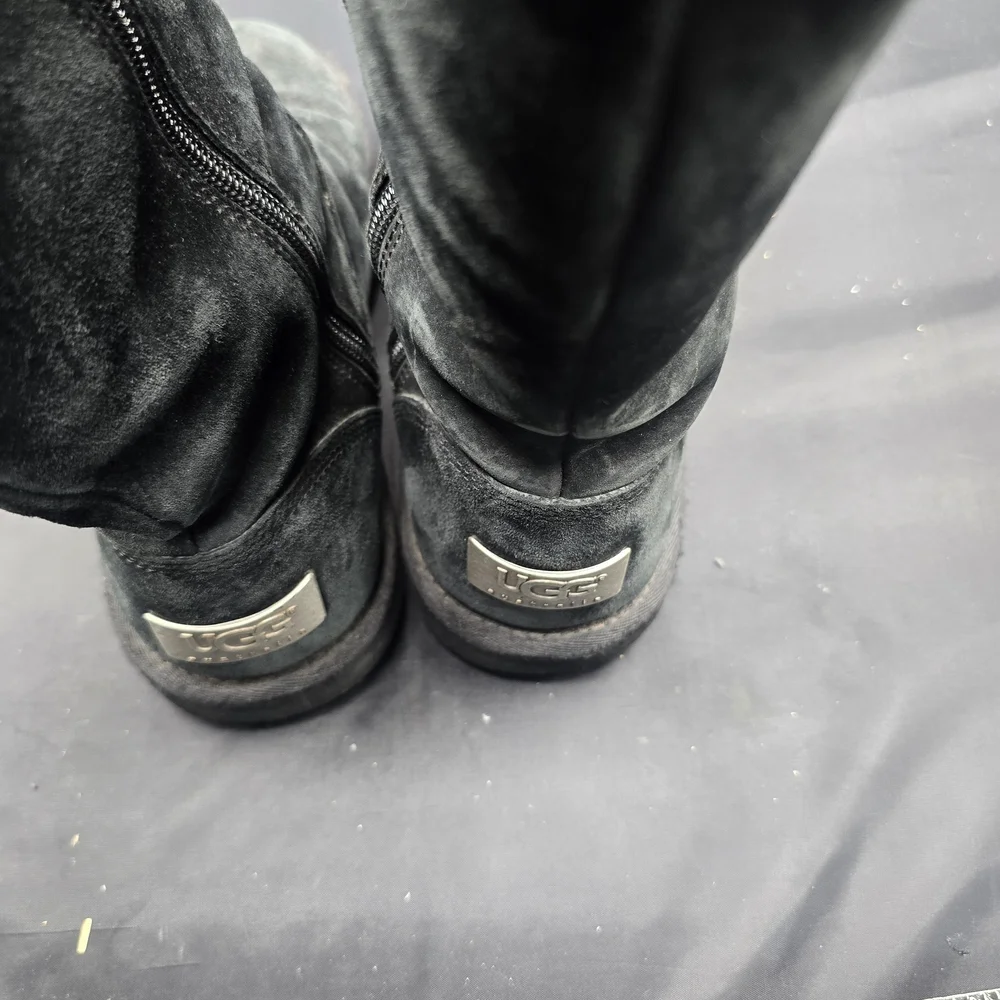 UGG Black‎ Fleece-Lined Boots
